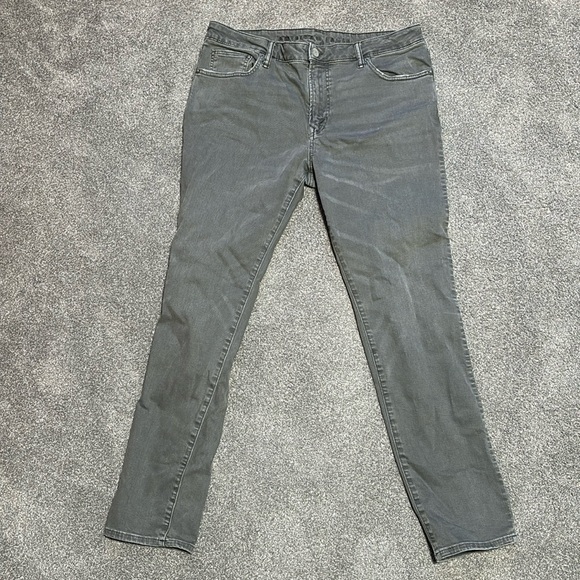 American Eagle Outfitters Other - Worn, Faded Washed Grey American Eagle Ne(x)t Level Flex Jeans